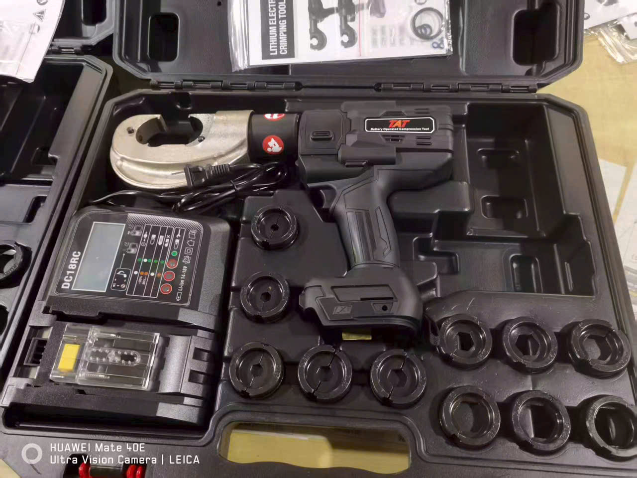 Kìm Ép Cos Thủy Lực Dùng Pin Model: CD-300B